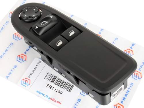 Window Mirror Switch Panel Citroen C3 II 10-16 6490CF 98012275XT