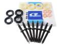 Kit Joints d'Étanchéité Vis d'Injecteur Citroen C3 C4 Picasso C5 Xsara Picasso Ford C-Max Fiesta V VI Focus II Fusion Peugeot 207 307 308 3008 407 Suzuki SX4 Volvo C30 S40 S80 II V50 V70 III 1.6 HDI TDCI DDIS D