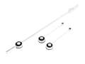 Schalthebel Schaltstange Schaltgetriebe Satz Peugeot 206 1.0 1.1 1.4 1.6 1.9 2.0 8V 16V D DW8 HDI 2454F2 2454G5 245282 245291