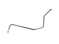 Genuine Brake Pipe Rear Left Citroen Berlingo Xsara Picasso Peugeot Partner