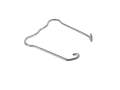 SPINKA ZABEZPIECZAJĄCA - RURĘ WĄŻ PRZEWÓD INTERCOOLERA RENAULT FLUENCE MEGANE SCENIC III 1.5 DCI 7701070789