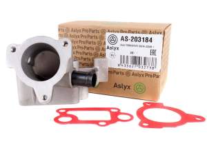 Thermostatgehäuse Dacia Dokker Lodgy Logan I Sandero I Renault Clio II Kangoo I Megane I Scenic I Thalia 1.6 8V 7700869906 7700866299 8200493154