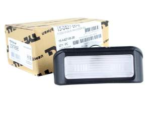 LAMPKA OŚWIETLENIE TABLICY REJESTRACYJNEJ CITROEN JUMPY III FIAT SCUDO III PEUGEOT EXPERT III 6340E9 6340G7 9658461780