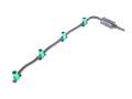 Rücklaufleitung Einspritzdüse Renault Espace IV Koleos Laguna II Megane Scenic II Trafic II 2.0 DCI 8200596291 8200894668 8200762577