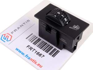 Interrupteur de Réglage du Chauffage du Siège Gauche Droit Citroen C4 II C5 III C6 C8 DS4 Peugeot 207 308 407 607 LIFT 807 3008 5008 RCZ