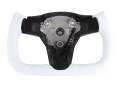 Yoke Leather Heated Steering Wheel Tesla Model 3 Model Y