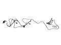 PDC Front Bumper Harness Wiring Loom Mercedes-Benz Class E W212 A2125404300 A2124403758