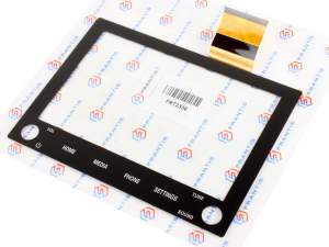 Digitizer Display Touch Panel Glass 80 PIN Mitsubishi Outlander III 