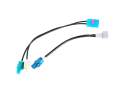 Radioadapter Stecker Satz RCC NAC SMEG SMEG+ 3 Leitungen Citroen Peugeot