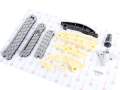 Kit Courroie Fixations Tendeur Chaîne de Distribution Jaguar XE XF II F-Pace E-Pace F-Type Land Rover Discovery Sport Defender IV Discovery V Range Rover Evoque I II Velar 2.0 D