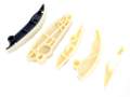 Kit Courroie Fixations Tendeur Chaîne de Distribution Jaguar XE XF II F-Pace E-Pace F-Type Land Rover Discovery Sport Defender IV Discovery V Range Rover Evoque I II Velar 2.0 D