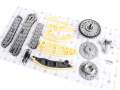 Kit Courroie Fixations Tendeur de Poulie Chaîne de Distribution Jaguar XE XF II F-Pace E-Pace F-Type Land Rover Discovery Sport Defender IV Discovery V Range Rover Evoque I II Velar 2.0 D