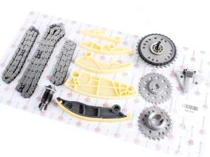 Kit Courroie Fixations Tendeur de Poulie Chaîne de Distribution Jaguar XE XF II F-Pace E-Pace F-Type Land Rover Discovery Sport Defender IV Discovery V Range Rover Evoque I II Velar 2.0 D