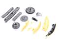 Kit Courroie Fixations Tendeur de Poulie Chaîne de Distribution Jaguar XE XF II F-Pace E-Pace F-Type Land Rover Discovery Sport Defender IV Discovery V Range Rover Evoque I II Velar 2.0 D
