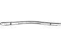 Garniture Bande de Toit Gauche Peugeot RCZ YM21480180