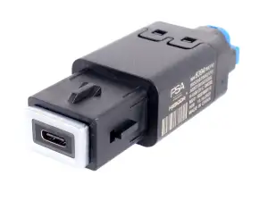 USB-C Stecker Citroen Berlingo IV C6 X DS4  208 III 308 III 3008 III Rifter Partner 9848394780 9852057080