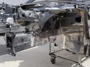 ĆWIARTKA LEWA PRZEDNIA PODŁUŻNICA AUDI A5 II F5 17-24 r. 0E / Y9T