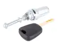 Door Lock Barrel Key Front Left Citroen C3 02-10 C3 II 10-16