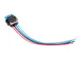 Grille Shutter Motor Connector Chrysler Jeep Ram 1500 68298531AA
