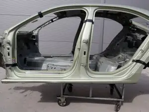 Left Middle Pillar Sill Skoda Superb IV 24- S3 / R1B