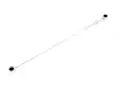 Tringlerie de Levier de Changement de Boite Vitesse Citroen AX Saxo Peugeot 106 1.0 1.1 1.3 1.4 1.6 8V 16V D
