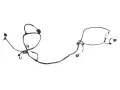 Faisceau de Câblage de Pare-chocs Arrière PDC Mercedes-Benz Classe A W177 18- A1775401629