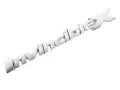 Emblem Logo Invincible X Toyota Hilux VIII 15-