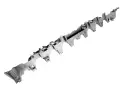 Rear Bumper Reinforcement Absorber Peugeot 508 RXH 14-18 9673338980