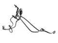 Kraftstoffleitungen Handpumpe Citroen C2 C3 / C3 Pluriel Xsara Peugeot 206 307 1.4 HDI 1574T1
