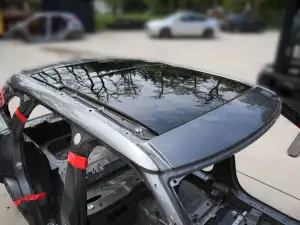 DACH PANORAMA SOLAR SZYBA LAND RANGE ROVER VELAR L560 17- r. CORRIS GREY