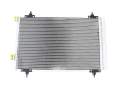 CHŁODNICA SKRAPLACZ KLIMATYZACJI CITROEN C4 I II C4 PICASSO DS4 DS5 PEUGEOT 3008 308 5008 RCZ 9682531680 6455HJ